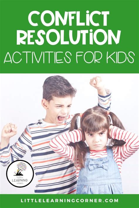 Image result for Conflict Resolution Activity