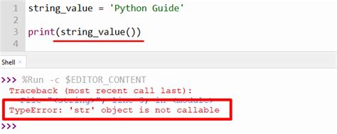 Toradh íomhá ar TypeError STR Object Is Not Callable