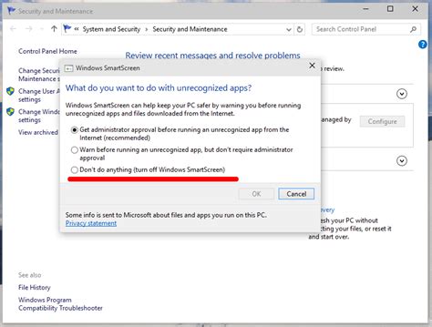 Image result for How to Disable Windows Defender SmartScreen