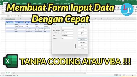 Image result for Cara Input Data Di Excel
