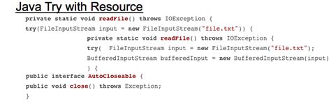 Image result for Try with Resources Java