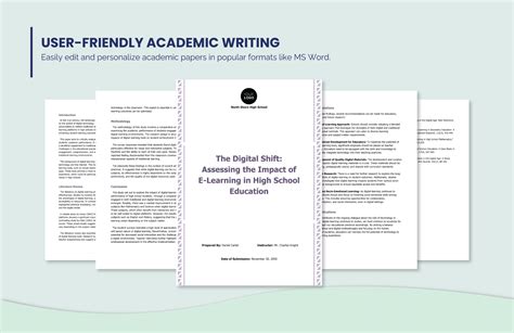 Simple High School Research Paper Example PDF に対する画像結果