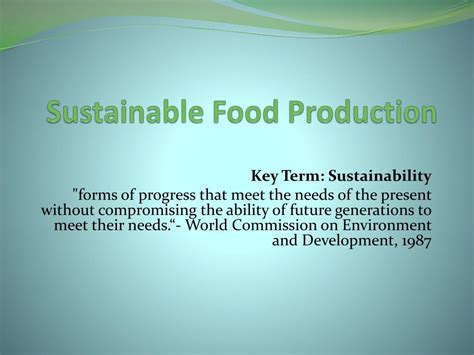 Image result for Responsible Food Production