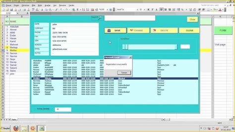 Toradh íomhá ar Excel UserForm Templates Free Download