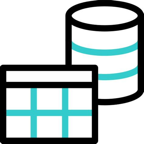 Toradh íomhá ar Database Table Icon
