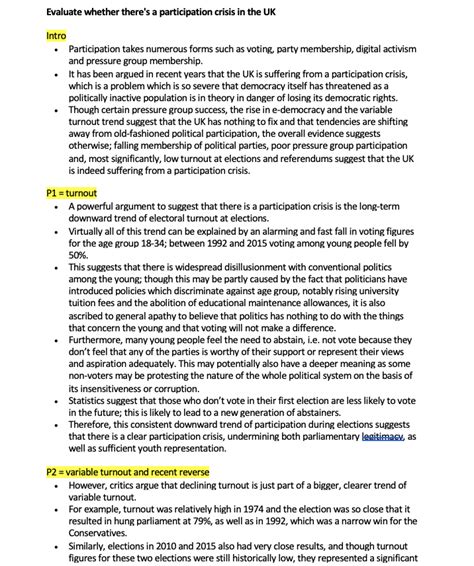 Toradh íomhá ar Politics a Level Questions Examples