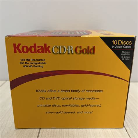 Kodak CD-R に対する画像結果