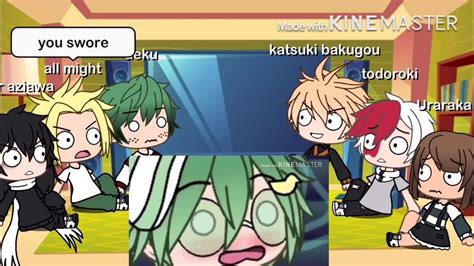 Afbeeldingsresultaten voor MHA Lov React to Deku in It