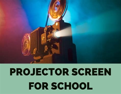 Image result for School Projector Screen
