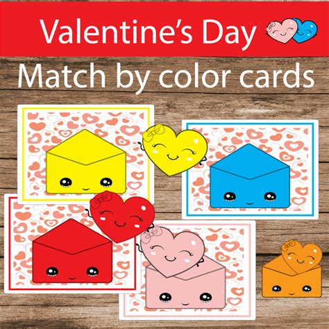 Image result for Valentine Color Match Pattern