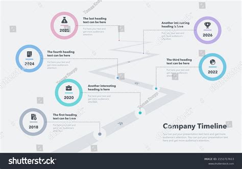 Toradh íomhá ar Road Map Timeline Process Infographic Graph