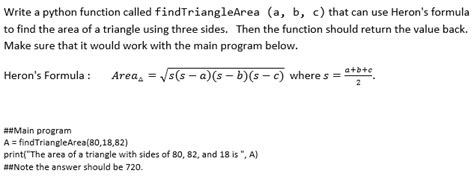 Area of Triangle in Python に対する画像結果