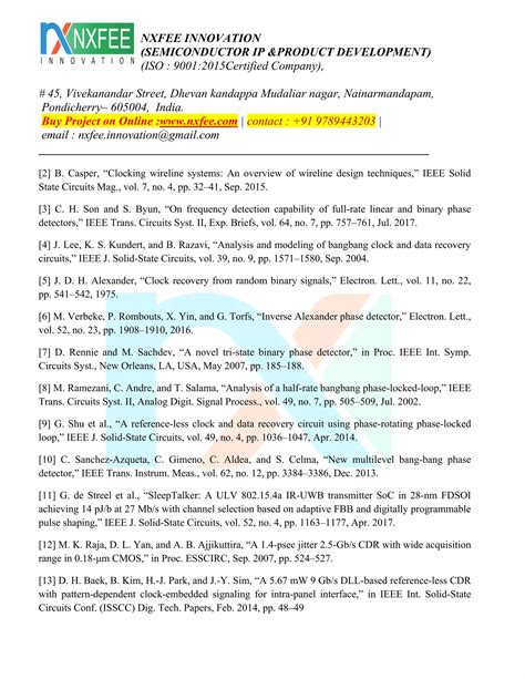 Toradh íomhá ar Alexander Phase Detector