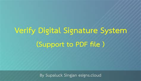 Image result for Verify Digital Signature