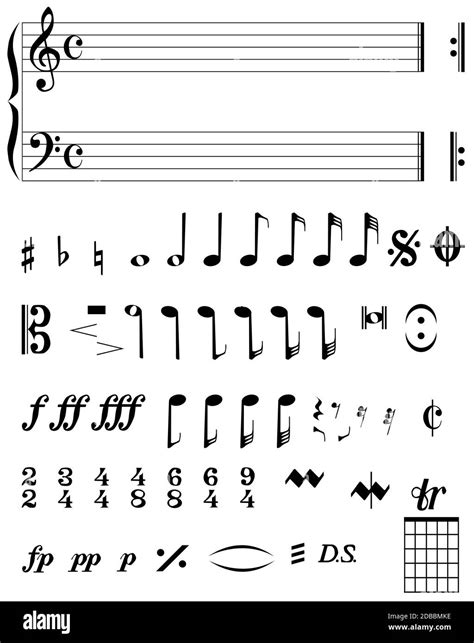 Image result for Keyboard Musical Notes Symbols