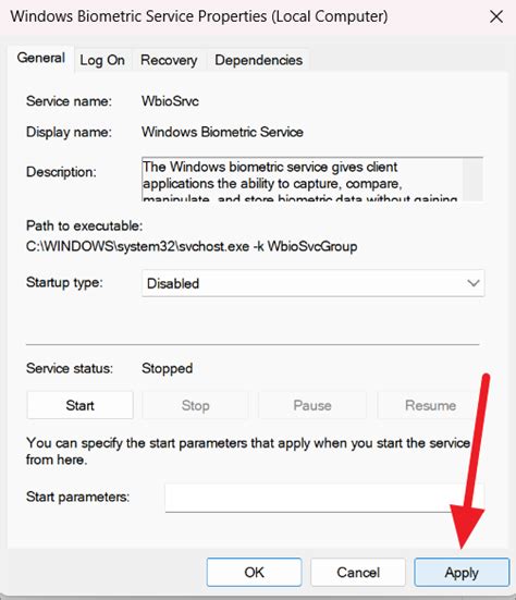 System Service Exception に対する画像結果