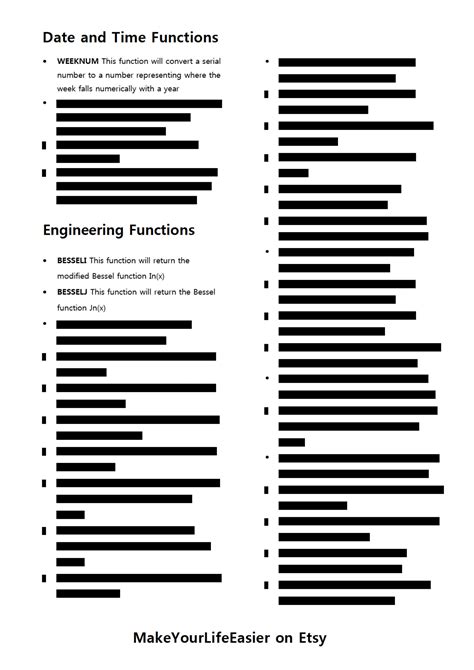 Image result for Excel Functions and Formulas Cheat Sheet