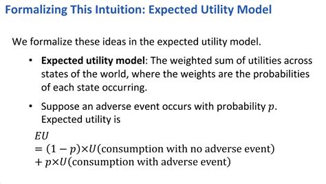 Image result for Calculating Expected Utility