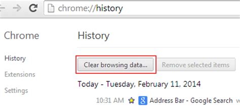 Toradh íomhá ar Best Method to Delete Browsing History