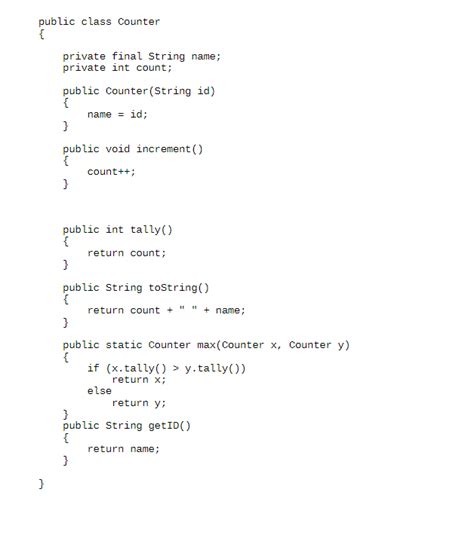Image result for Creating a Counter Java