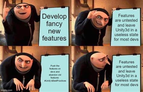 Image result for Average Unity Dev Meme