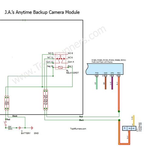 Image result for Wiring Diagram For Rear View Camera