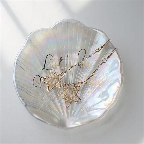 Toradh íomhá ar Shell Plate Light Blue Dish