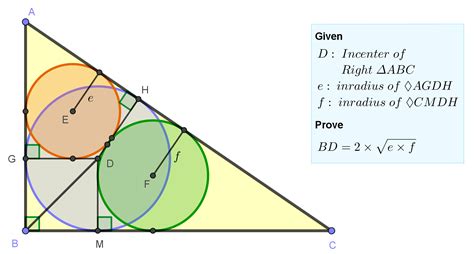 Image result for Right Triangle Geometric Mean Formula