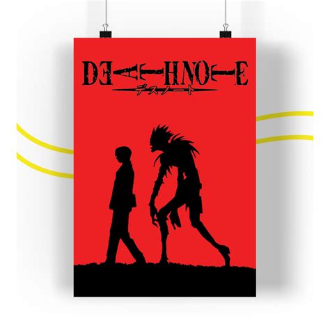 Toradh íomhá ar Red Death Note Poster