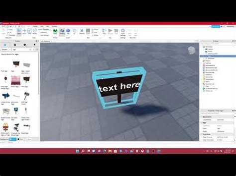 Image result for How to Edit Text in Roblox Studio