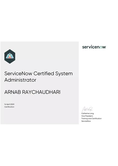 ServiceNow Developer Administrator Certifications-साठीचा प्रतिमा निकाल