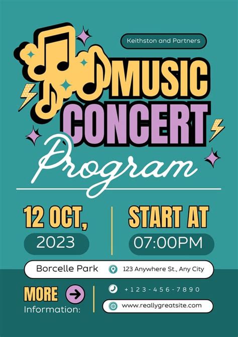 Image result for Concert Program Images