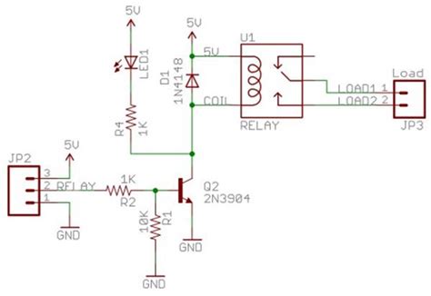 Image result for Normally Close Relay Module 5V Schematic
