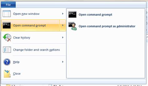 Image result for Windows File Menu