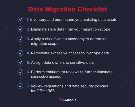 Toradh íomhá ar Data Migration Checklist