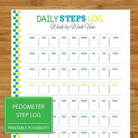 Image result for Pedometer Step Chart