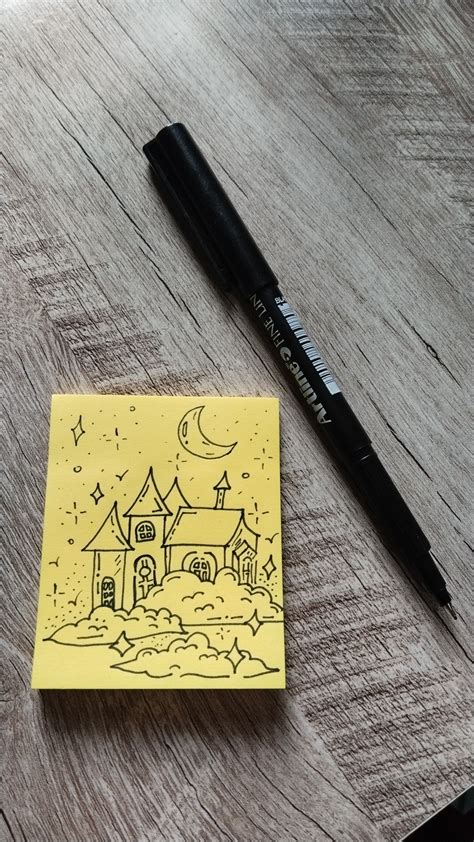 Image result for Sticky-Note Drawings