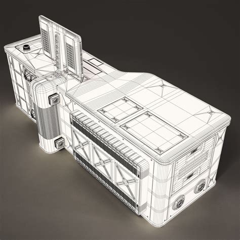 Toradh íomhá ar 3D Modeled Lab Chair