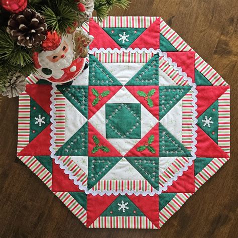 Image result for Octagon Quilted Table Topper Pattern