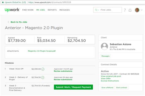 Toradh íomhá ar Up Work Direct Contract