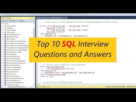 Basic Interview Questions On SQL에 대한 이미지 결과