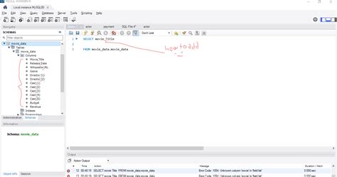 How to Change a Line in My SQL に対する画像結果