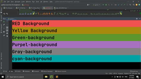 Python Print Text Color に対する画像結果