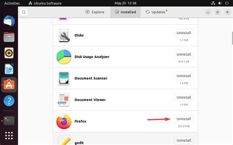 Toradh íomhá ar Linux Software Center