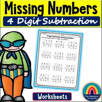 Bildergebnis für Missing Digits 4 Operations