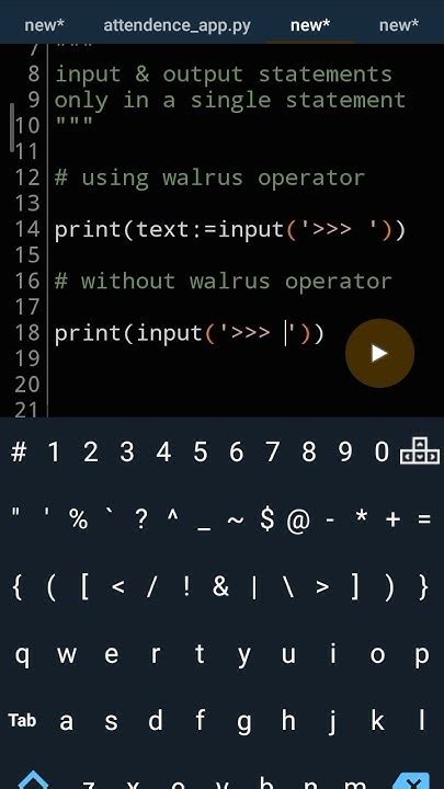 Input Statement in Python に対する画像結果