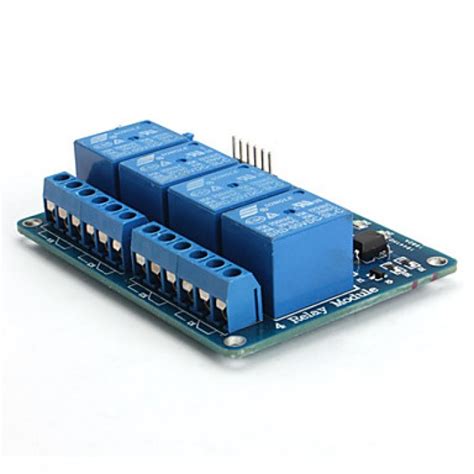 Image result for 4 Channel Relay Module with Optocoupler Pinout