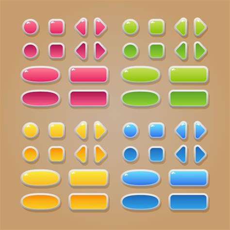 Color Schemes for Interactive Buttons に対する画像結果