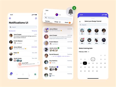 Image result for Notification Inbox UI Design