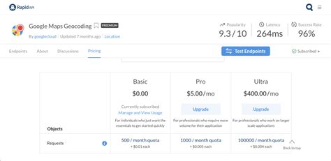 Geocoding API に対する画像結果